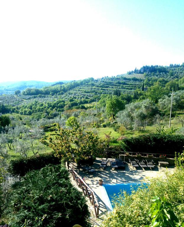 Casa Mezzuola Agriturismo Βίλα Greve in Chianti Εξωτερικό φωτογραφία